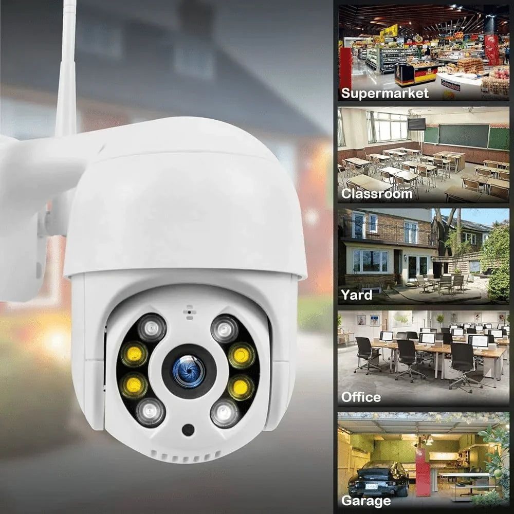4K Ultra HD Surveillance Wall Mounted Security Camera