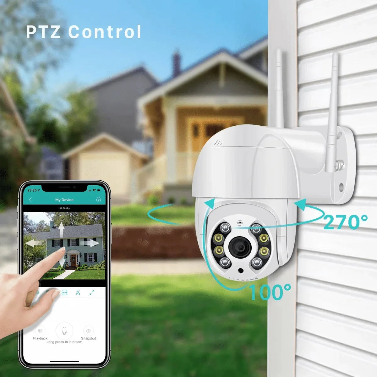 4K Ultra HD Surveillance Wall Mounted Security Camera