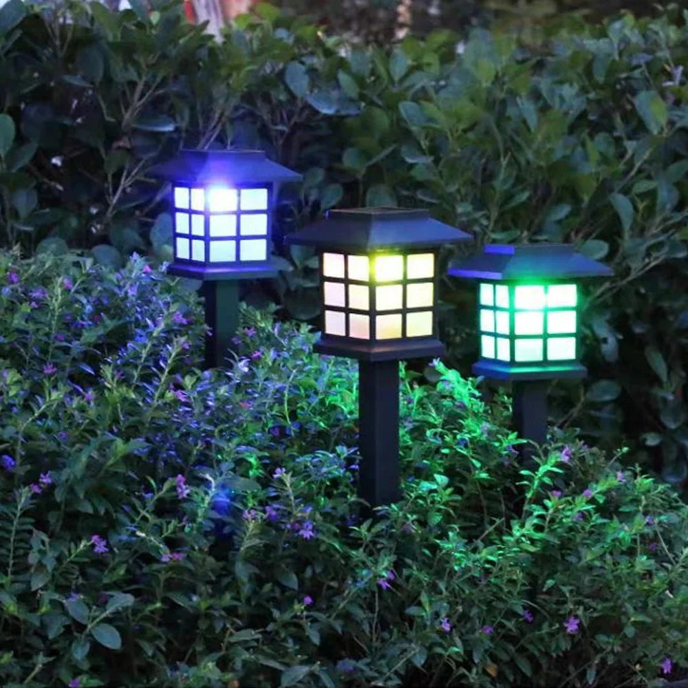 Pack of 2 LED Solar Garden Lights -Brighten Your Garden Effortlessly