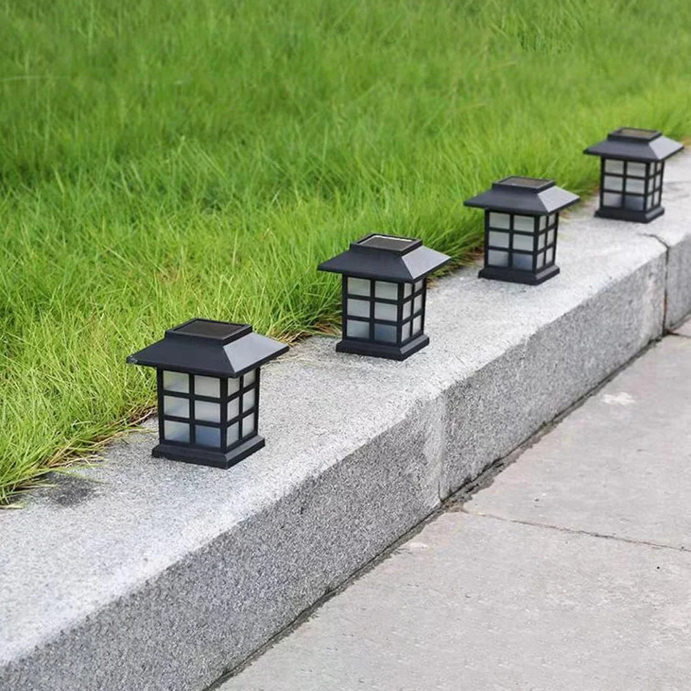 Pack of 2 LED Solar Garden Lights -Brighten Your Garden Effortlessly