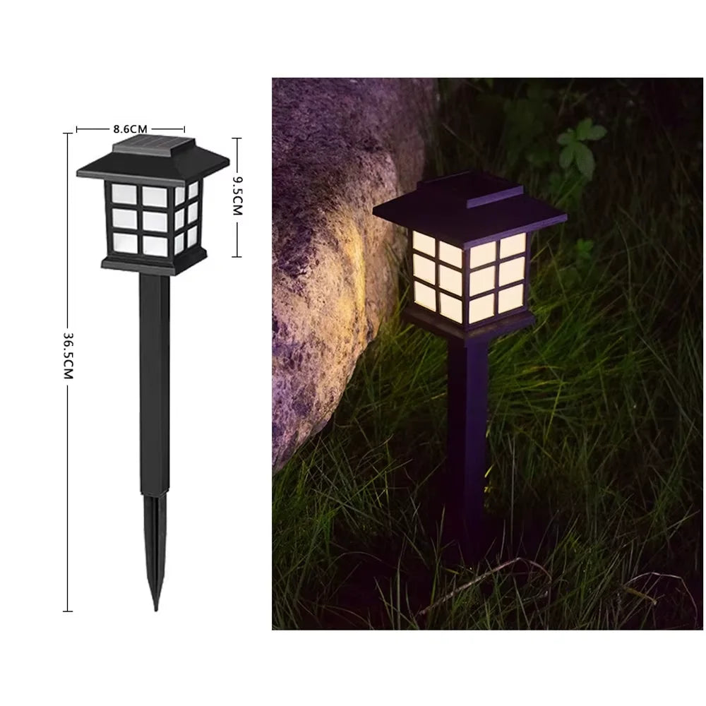 Pack of 2 LED Solar Garden Lights -Brighten Your Garden Effortlessly