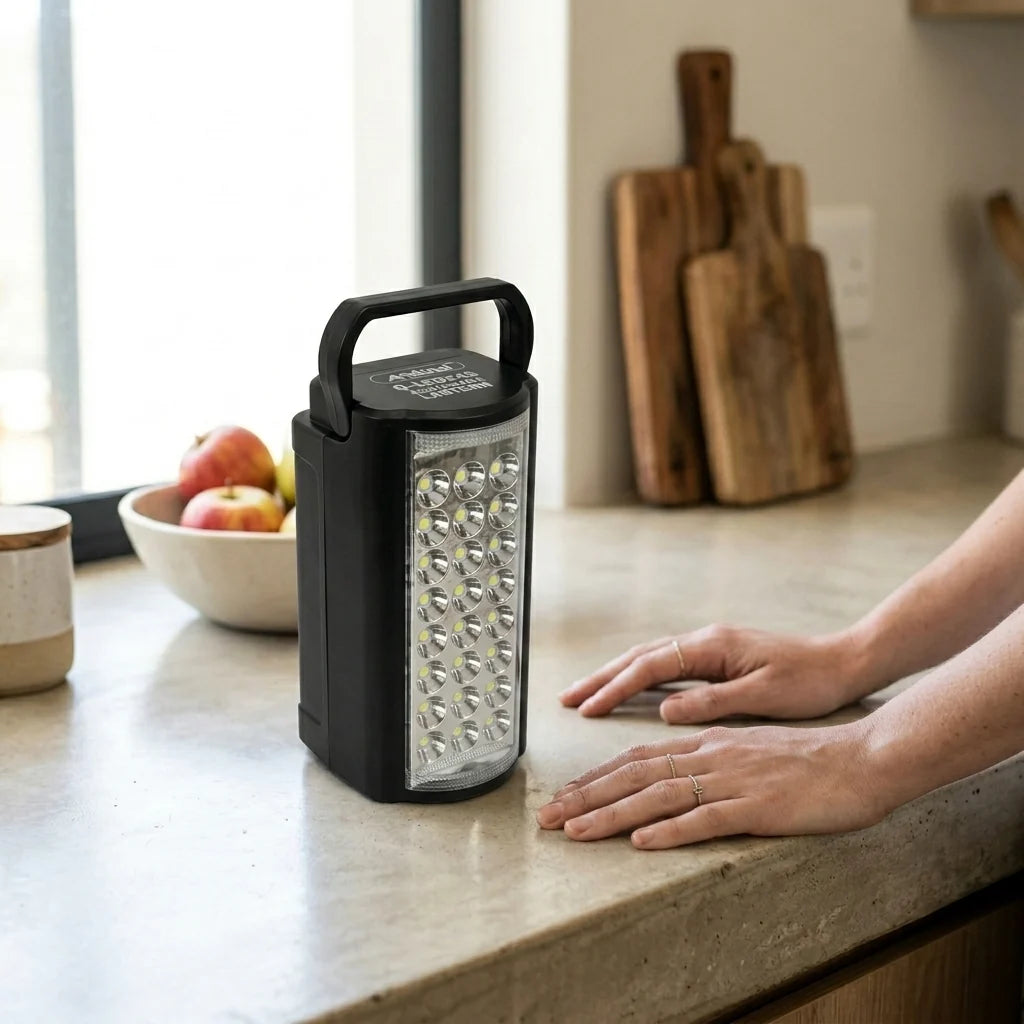 Portable LED Emergency Light Rechargeable Lantern